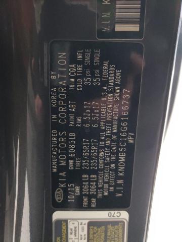 2016 KIA SEDONA LX - KNDMB5C16G6166737