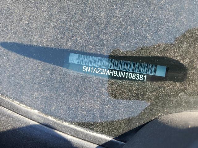 2018 NISSAN MURANO S - 5N1AZ2MH9JN108381