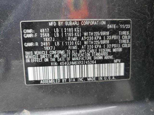 2024 SUBARU CROSSTREK - 4S4GUHM6XR3745264
