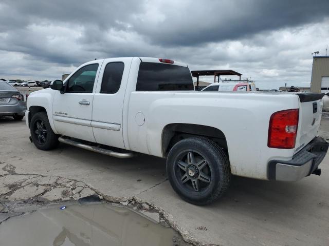 CHEVROLET SILVERADO 2009 white 4dr ext flexible fuel 1GCEC29049Z280252 photo #3