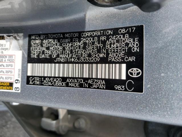 2018 TOYOTA CAMRY L - JTNB11HK6J3033209