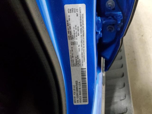 2021 RAM 1500 TRX - 1C6SRFU98MN754533