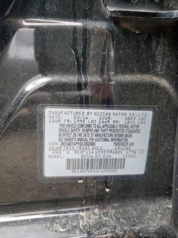 2016 NISSAN SENTRA S - 3N1AB7AP1GL652080