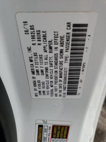 2017 HONDA ACCORD LX- 1HGCT1B3XHA000077
