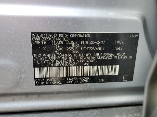 2020 TOYOTA RAV4 LE JTMH1RFV8LD046647