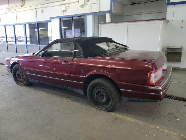 CADILLAC ALLANTE 1990 maroon converti gas 1G6VS3382LU127030 photo #3