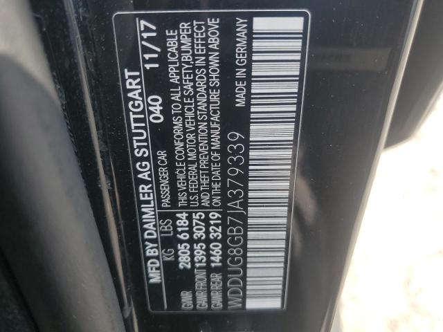 2018 MERCEDES-BENZ S 560 4MAT - WDDUG8GB7JA379339