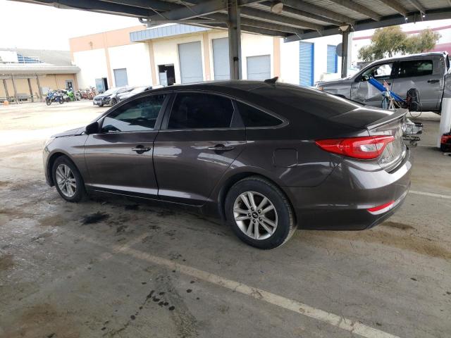HYUNDAI SONATA SE 2015 charcoal sedan 4d gas 5NPE24AF0FH216470 photo #3