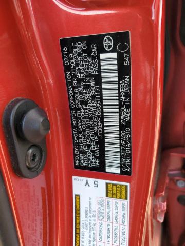 2016 TOYOTA PRIUS - JTDKBRFU2G3511171
