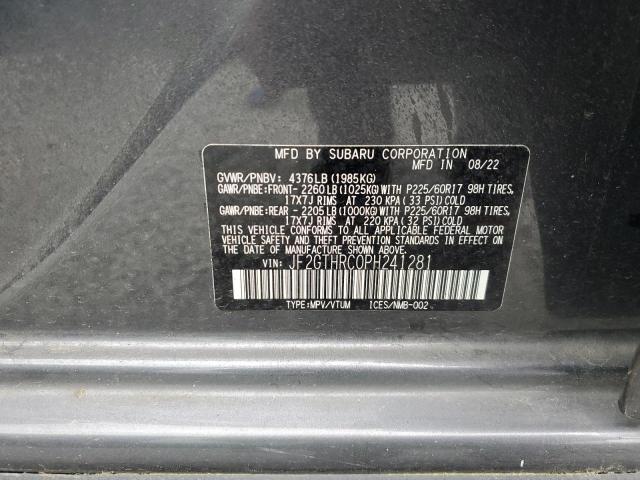 2023 SUBARU CROSSTREK JF2GTHRC0PH241281