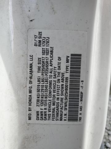 2017 HONDA ODYSSEY LX 5FNRL5H25HB001899