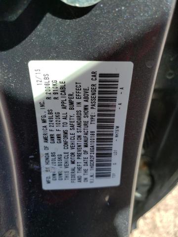 2016 HONDA ACCORD LX - 1HGCR2F3XGA100189