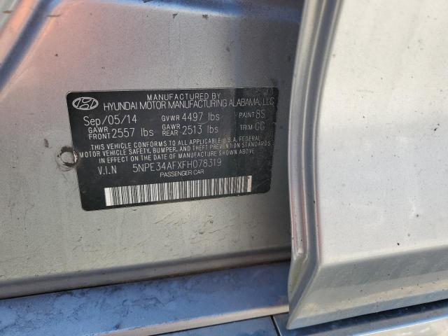 2015 HYUNDAI SONATA - 5NPE34AFXFH078319