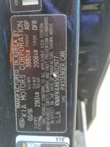 2016 KIA FORTE LX - KNAFK4A65G5612977