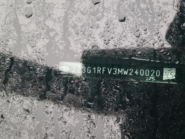 2021 TOYOTA RAV4 LE - 2T3G1RFV3MW240020