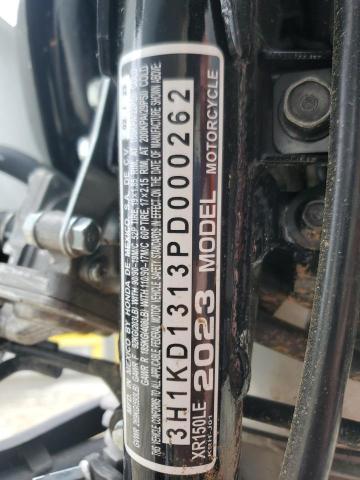 2023 HONDA XR150L E 3H1KD1313PD000262