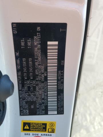 2018 TOYOTA HIGHLANDER - 5TDYZRFH8JS282820