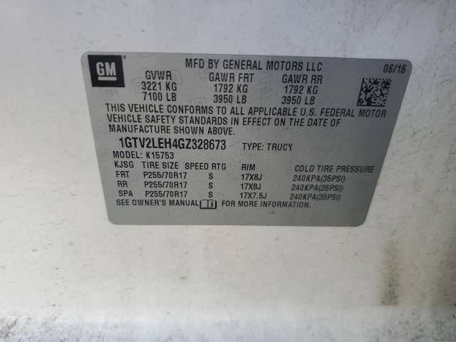 2016 GMC SIERRA K15 - 1GTV2LEH4GZ328673