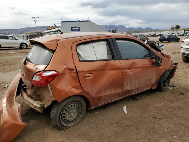MITSUBISHI MIRAGE ES 2017 orange  gas ML32A3HJXHH001323 photo #4