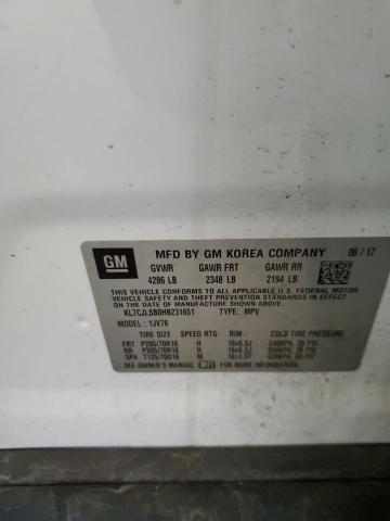 2017 CHEVROLET TRAX 1LT - KL7CJLSB0HB231651