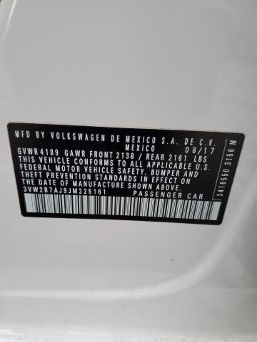 2018 VOLKSWAGEN JETTA S - 3VW2B7AJ9JM225161