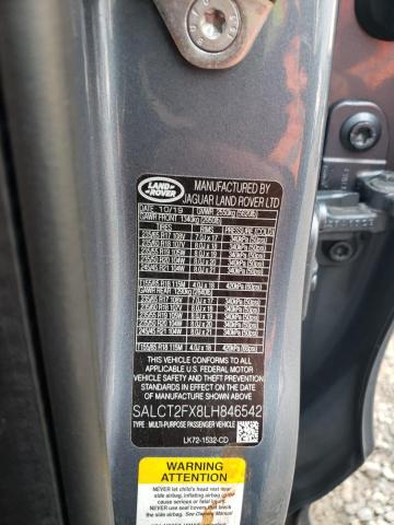 2020 LAND ROVER DISCOVERY - SALCT2FX8LH846542