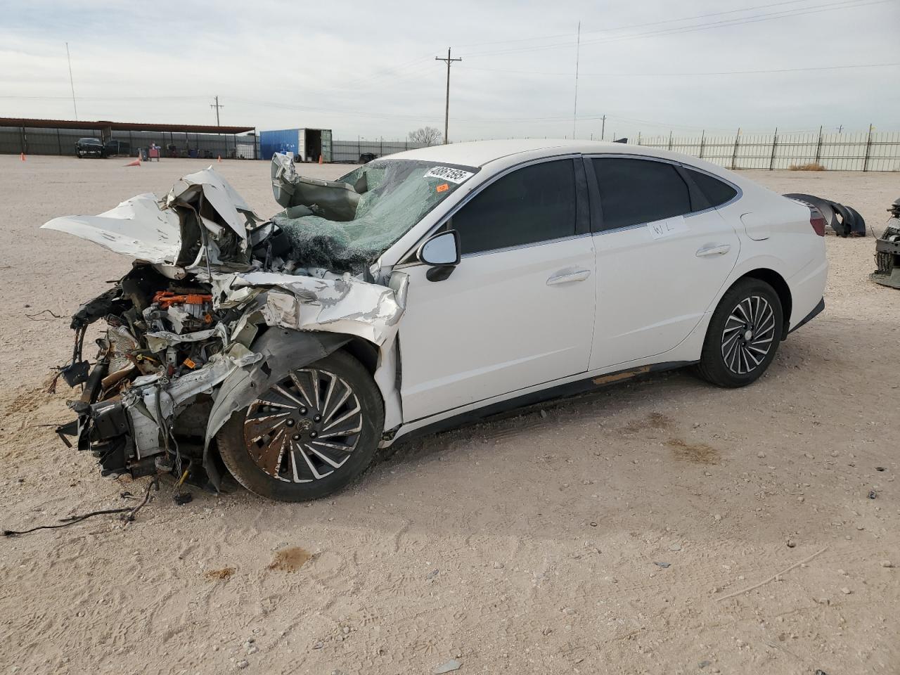 Lot #3156357932 2023 HYUNDAI SONATA HYB