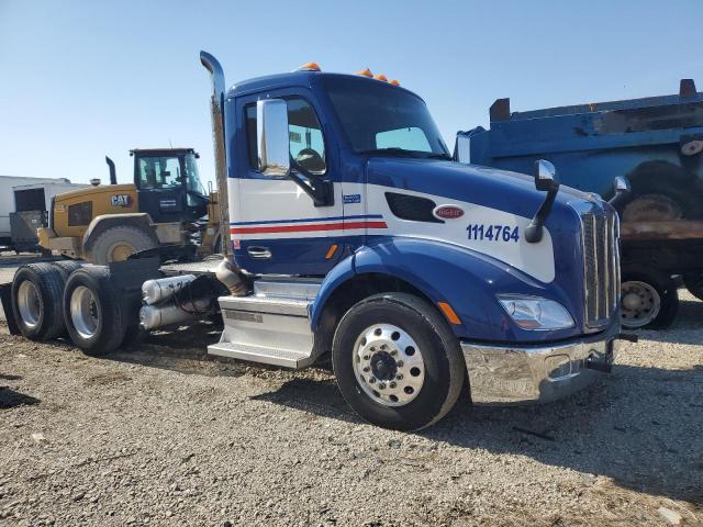 PETERBILT 579 2018 blue  diesel 1XPBDP9X5JD473746 photo #1
