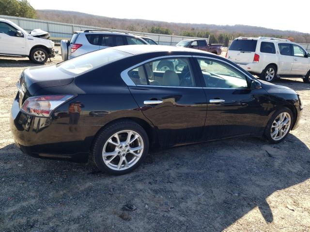 NISSAN MAXIMA S 2013 black  gas 1N4AA5APXDC804357 photo #4