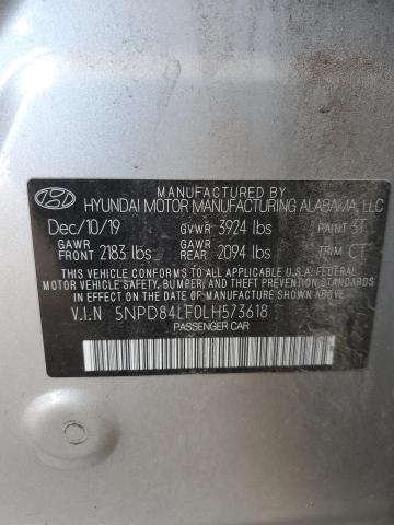 2020 HYUNDAI ELANTRA SE - 5NPD84LF0LH573618