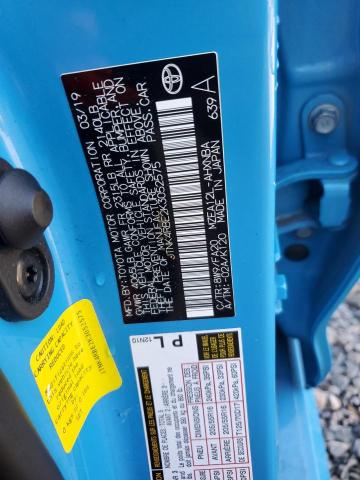 2019 TOYOTA COROLLA SE - JTNK4RBE2K3052575