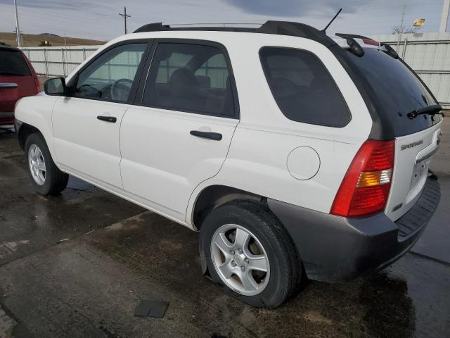 KIA SPORTAGE L 2008 white  gas KNDJE724087522774 photo #3