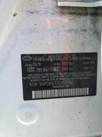 2020 HYUNDAI ELANTRA SEL - 5NPD84LF7LH522441