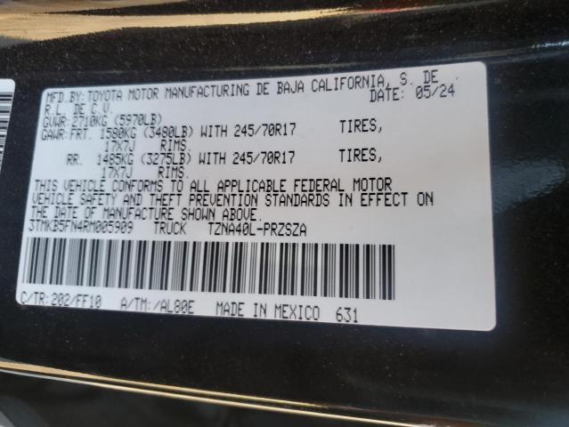 3tmkb5fn4rm005909 - 2024 Toyota tacoma double cab - #49961625