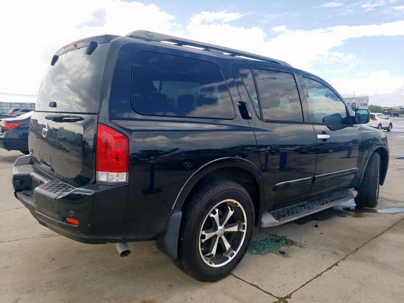 NISSAN ARMADA SE 2008 black  gas 5N1AA08D18N610413 photo #4