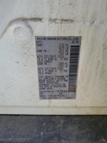 2017 NISSAN ROGUE SV - 5N1AT2MV2HC747036