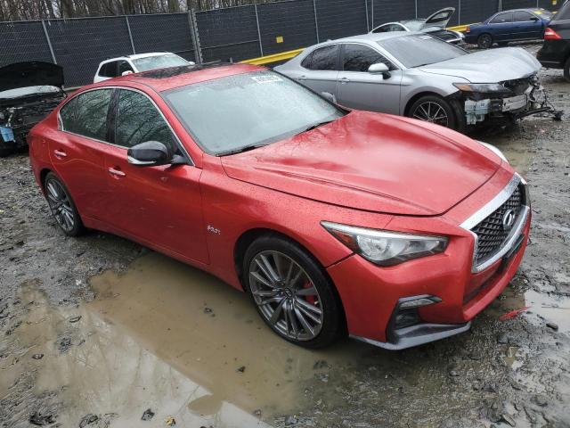 Vin: jn1fv7ar3jm480162, lot: 49914015, infiniti q50 red sport 400 20184