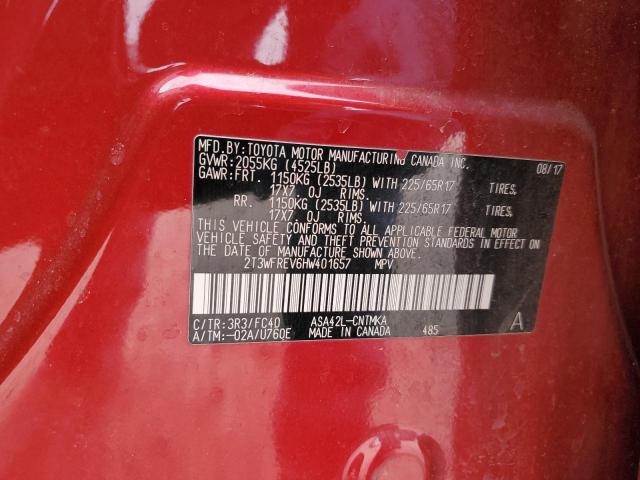 2017 TOYOTA RAV4 XLE - 2T3WFREV6HW401657