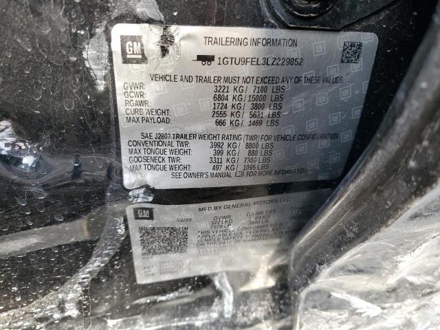 2020 GMC SIERRA K15 - 1GTU9FEL3LZ229852