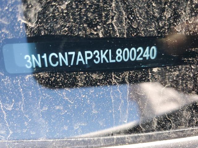 2019 NISSAN VERSA S - 3N1CN7AP3KL800240
