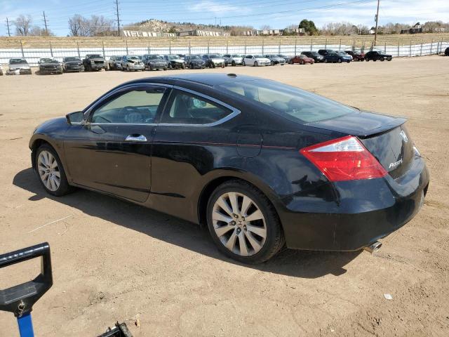 HONDA ACCORD EXL 2010 black  gas 1HGCS2B89AA000324 photo #3