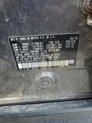 2016 HONDA HR-V EX - 3CZRU6H50GM744164