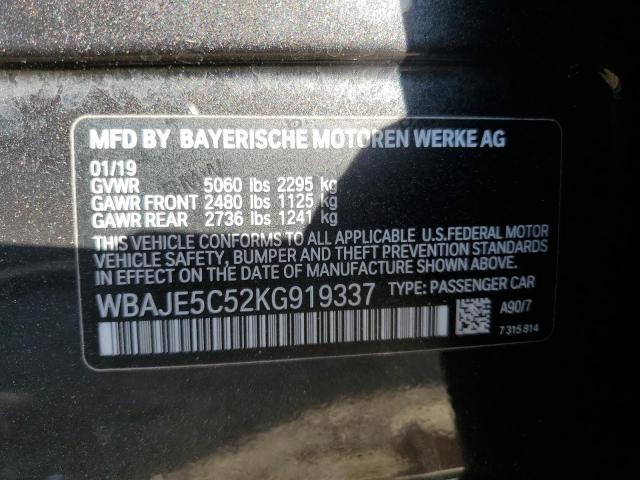 2019 BMW 540 I - WBAJE5C52KG919337