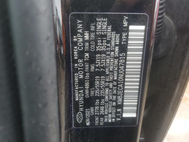 2022 HYUNDAI TUCSON LIM - KM8JECA10NU047815