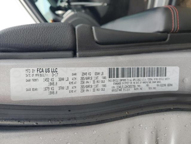 2017 JEEP GRAND CHER - 1C4RJFLG3HC855799
