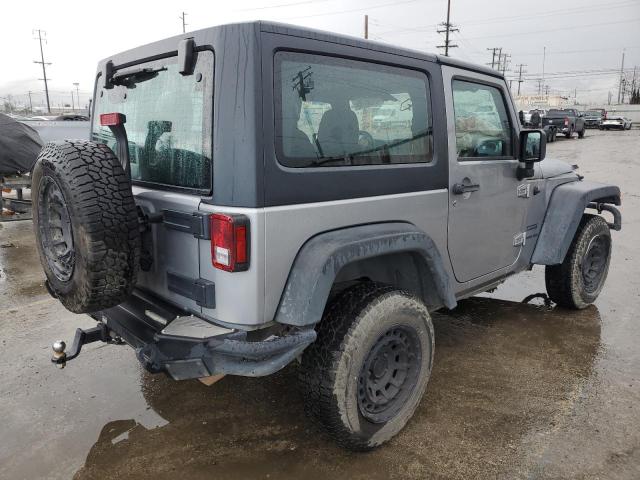 JEEP WRANGLER S 2018 silver  Flexible Fuel 1C4AJWAG8JL861054 photo #4