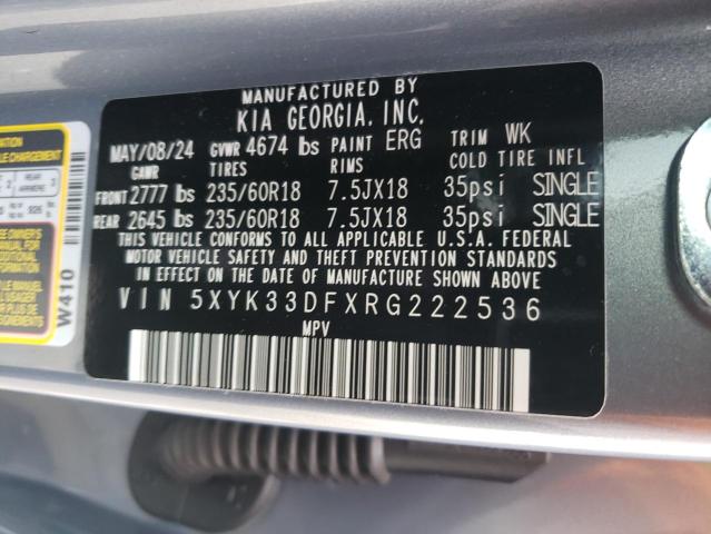 2024 KIA SPORTAGE E - 5XYK33DFXRG222536