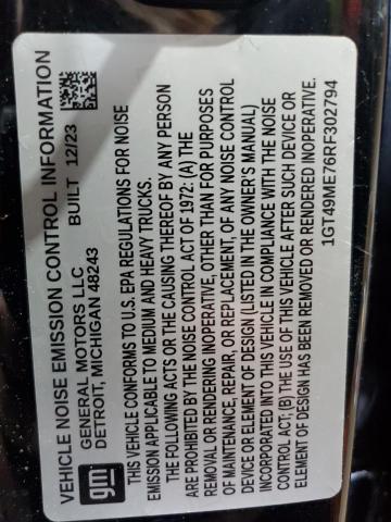 2024 GMC SIERRA K25 - 1GT49ME76RF302794