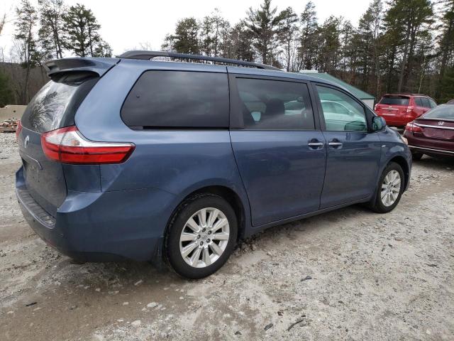 2016 TOYOTA SIENNA XLE 5TDDK3DC2GS131181