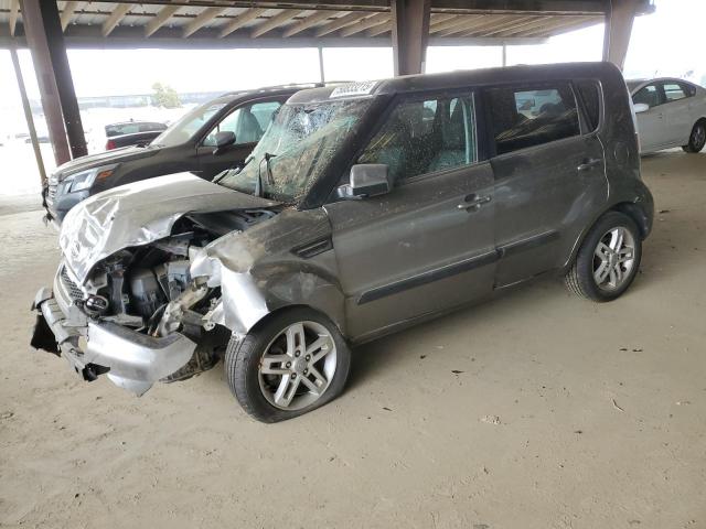 KIA SOUL + 2011 gray  gas KNDJT2A26B7211012 photo #1